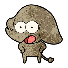 cute cartoon elephant