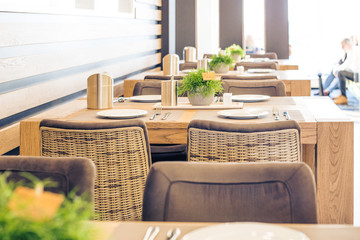 Breakfast tables
