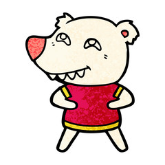 polar bear cartoon