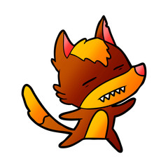 fox cartoon character