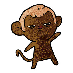 cartoon monkey