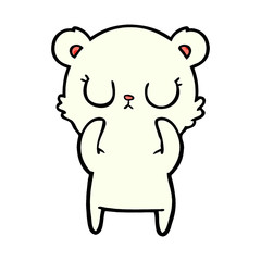 polar bear cartoon