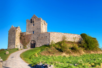 Fototapeta na wymiar Dunguaire castle near Kinvara in Co. Galway, Ireland
