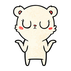 polar bear cartoon