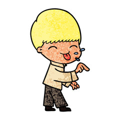 cartoon boy