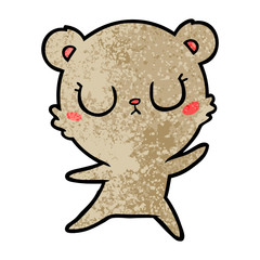 Obraz premium bear cartoon character