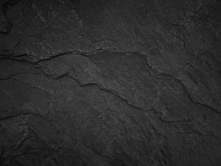 Fotobehang Steen Black stone texture