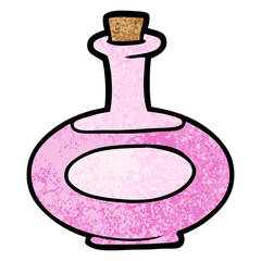 cartoon perfume bottle