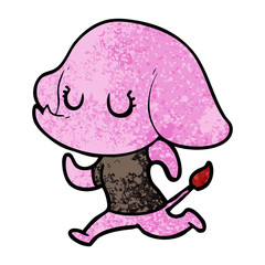 cute cartoon elephant