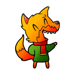 fox cartoon character