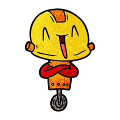 cartoon robot