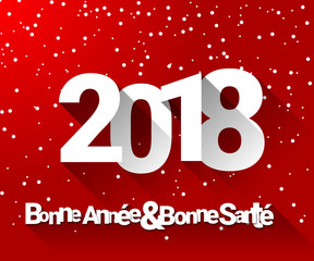 2018 - Bonne année et bonne santé