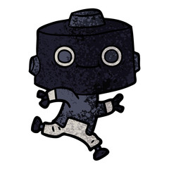 cartoon robot