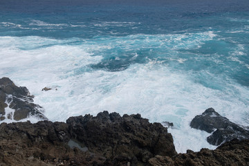 natural swimming pools on Tenerife island