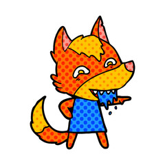 fox cartoon character