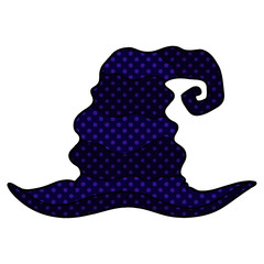 cartoon witch hat