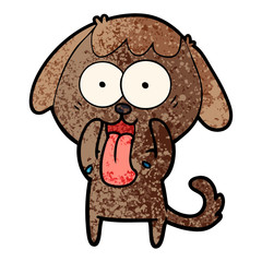 cute cartoon dog