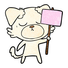 cute cartoon dog