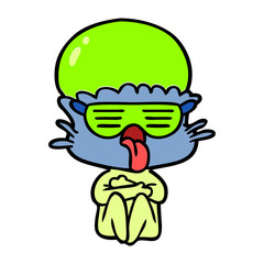 cartoon cartoon alien
