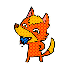 fox cartoon character