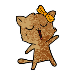 cartoon cat