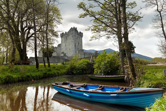 Medieval Ross castle in Killarney - Ireland