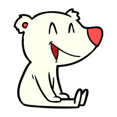 polar bear cartoon