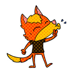 fox cartoon character