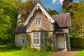 Cottage house in Killarney National Park, Ireland