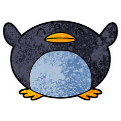 cartoon penguin