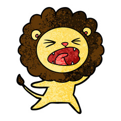 cartoon lion