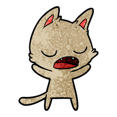 talking cat cartoon