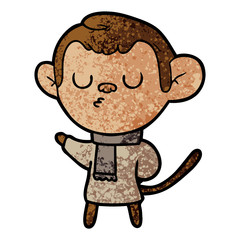 cartoon monkey