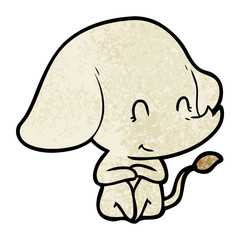 cute cartoon elephant