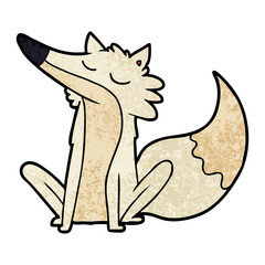 cartoon wolf