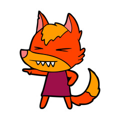 fox cartoon character