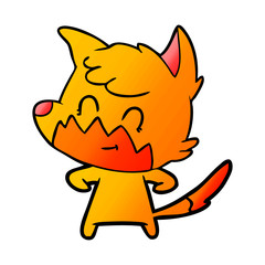 fox cartoon character