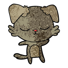 cute cartoon dog