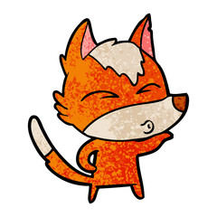 fox cartoon character