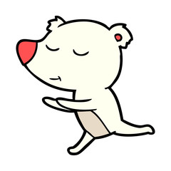 polar bear cartoon