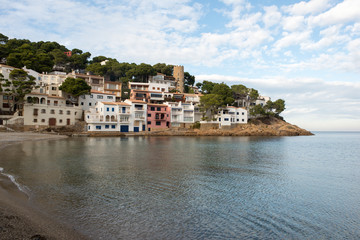 Fototapeta na wymiar The cove sa tuna in Begur, Costa brava, Girona