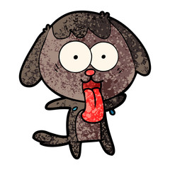 cute cartoon dog