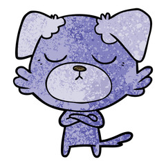 cute cartoon dog