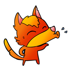 fox cartoon character