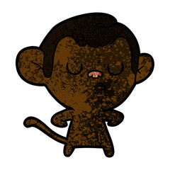 cartoon monkey