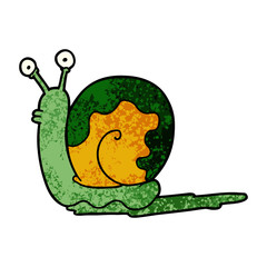 cartoon snail