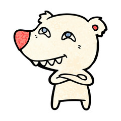 polar bear cartoon