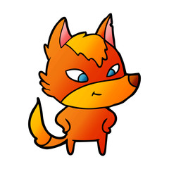 fox cartoon character