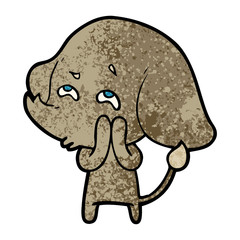 cartoon elephant remembering