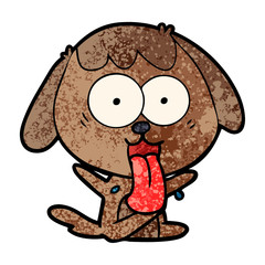 cute cartoon dog